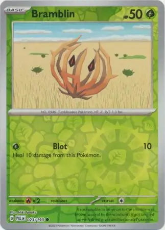 Paldea Evolved Bramblin #23/193 reverse holo